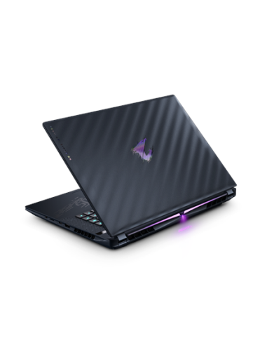 Gigabyte AORUS MASTER 16 BYH 16" WQXGA 240Hz nešiojamas kompiuteris – dangtis iš galo