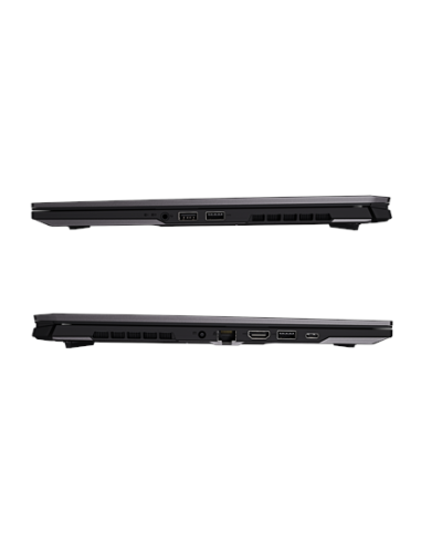 Gigabyte AERO X16 1VH 16" WQXGA 165Hz nešiojamas kompiuteris – uždarytas, vaizdas iš šonų