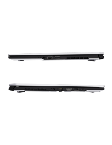 Gigabyte AERO X16 1VH 16" WQXGA 165Hz nešiojamas kompiuteris – uždarytas, vaizdas iš šonų