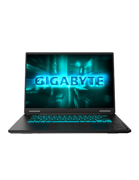 Gigabyte GAMING A16 3VH 16" WUXGA 165Hz nešiojamas kompiuteris – vaizdas iš priekio