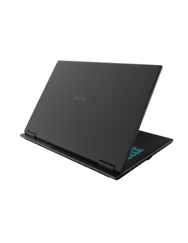 Gigabyte GAMING A16 3VH 16" WUXGA 165Hz nešiojamas kompiuteris – dangtis iš galo kampu