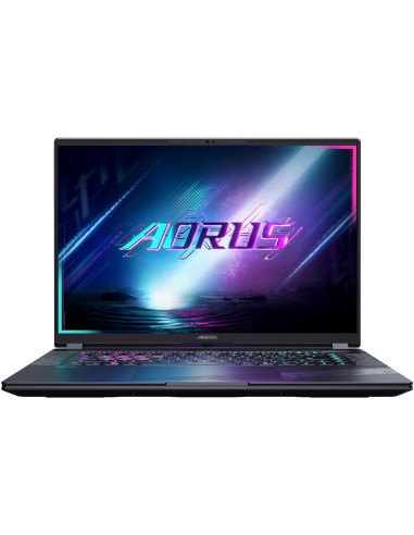 Gigabyte AORUS ELITE 16 BWH 16" WQXGA 165Hz nešiojamas kompiuteris – vaizdas iš priekio