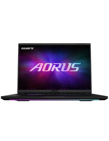 Gigabyte AORUS MASTER 16 6XJ 16" WQXGA 240Hz nešiojamas kompiuteris – vaizdas iš priekio