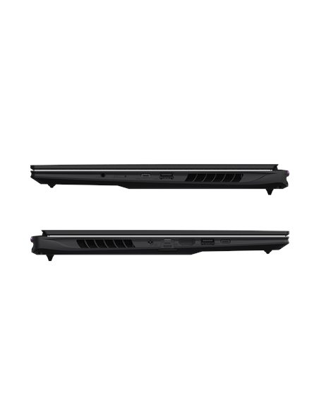 Gigabyte AORUS MASTER 16 6XJ 16" WQXGA 240Hz nešiojamas kompiuteris – uždarytas, vaizdas iš šonų
