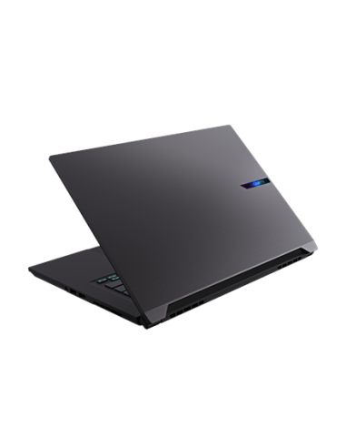 Gigabyte AERO X16 1WH 16" WQXGA 165Hz nešiojamas kompiuteris – dangtis iš galo kampu