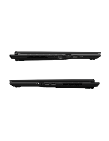 Gigabyte GAMING A16 3WH 16" WQXGA 165Hz nešiojamas kompiuteris – uždarytas, vaizdas iš šonų