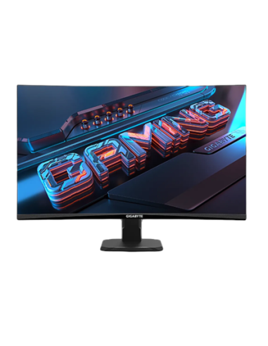 Gigabyte GS27FC 27" FHD 180Hz lenktas žaidimų monitorius – vaizdas iš priekio