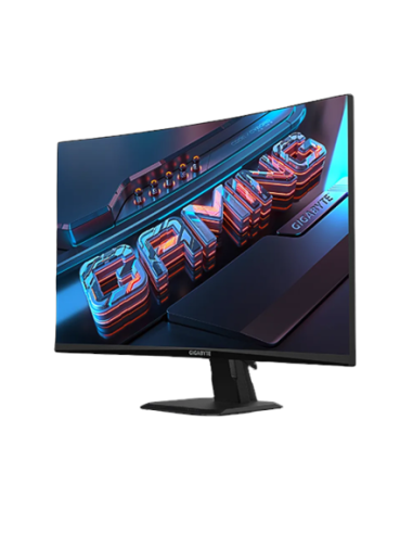 Gigabyte GS27FC 27" FHD 180Hz lenktas žaidimų monitorius – vaizdas kampu