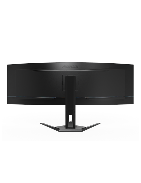 Gigabyte AORUS CO49DQ 49" QD-OLED 144Hz monitorius – galinė pusė