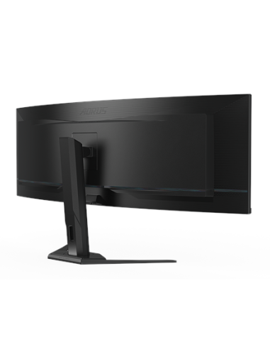 Gigabyte AORUS CO49DQ 49" QD-OLED 144Hz monitorius – galinė pusė kampu