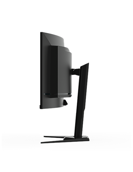 Gigabyte AORUS CO49DQ 49" QD-OLED 144Hz monitorius – vaizdas iš šono