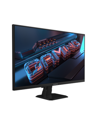 Gigabyte GS27QA 27" QHD 180Hz žaidimų monitorius – šoninis vaizdas iš priekio