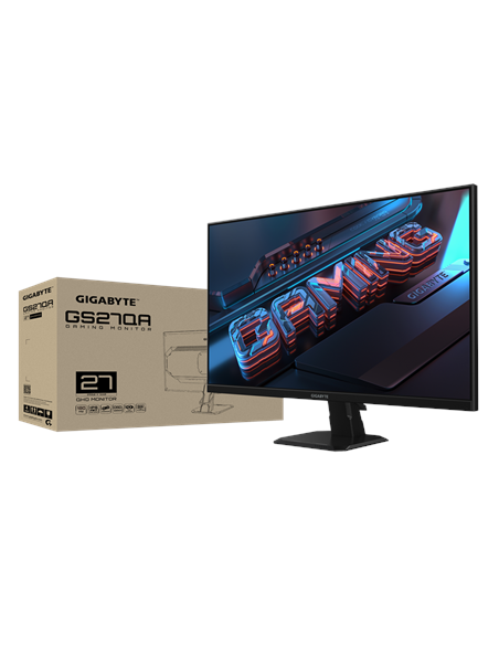 Gigabyte GS27QA 27" QHD 180Hz monitorius ir pakuotė