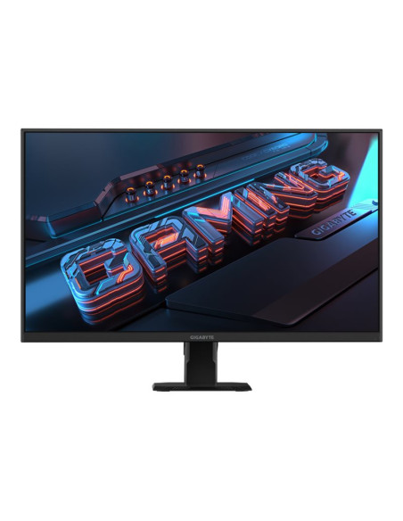 Gigabyte GS27QA 27" QHD 180Hz žaidimų monitorius – priekis ir stovas