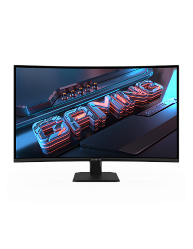 Gigabyte GS32QCA 31,5" QHD 180Hz lenktas žaidimų monitorius – vaizdas iš priekio
