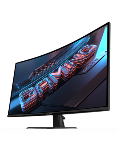 Gigabyte GS32QCA 31,5" QHD 180Hz lenktas žaidimų monitorius – vaizdas kampu