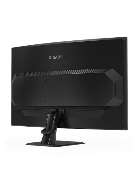 Gigabyte GS32QCA 31,5" QHD 180Hz monitorius – galinė pusė iš kito kampo