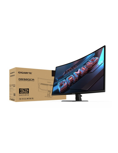 Gigabyte GS32QCA 31,5" QHD 180Hz monitorius su originalia pakuote