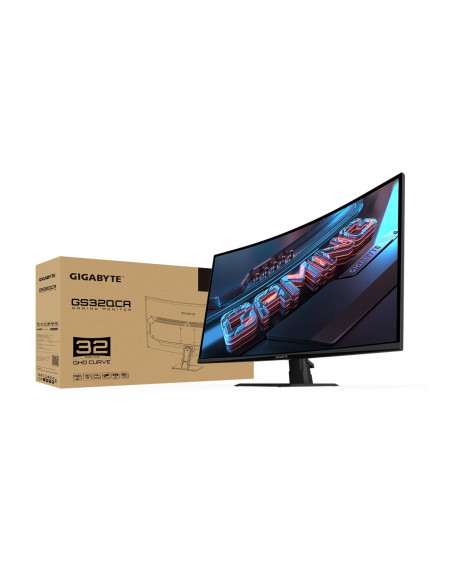 Gigabyte GS32QCA 31,5" QHD 180Hz monitorius su originalia pakuote