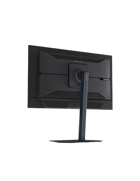 Gigabyte MO27U2 27" QD-OLED 4K 240Hz monitorius – galinė pusė iš kito kampo