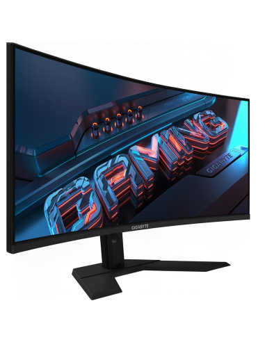 Gigabyte GS34WQCA 34" WQHD 120Hz žaidimų monitorius – vaizdas iš viršaus kampu