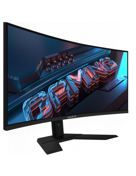 Gigabyte GS34WQCA 34" WQHD 120Hz žaidimų monitorius – vaizdas iš viršaus kampu