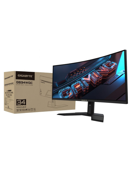 Gigabyte GS34WQCA 34" WQHD 120Hz žaidimų monitorius – pakuotė