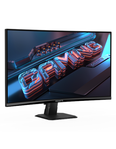 Gigabyte GS27QCA 27" QHD 180Hz žaidimų monitorius – vaizdas iš priekio iš arti