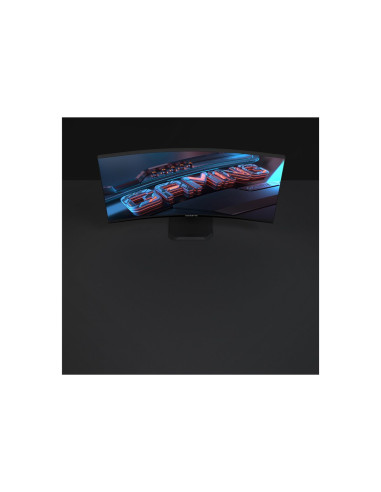 Gigabyte GS27QCA 27" QHD 180Hz žaidimų monitorius – galinė pusė iš viršaus