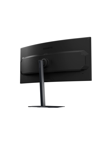 Gigabyte G34WQC2 34" WQHD 200Hz žaidimų monitorius – galinė pusė iš kito kampo