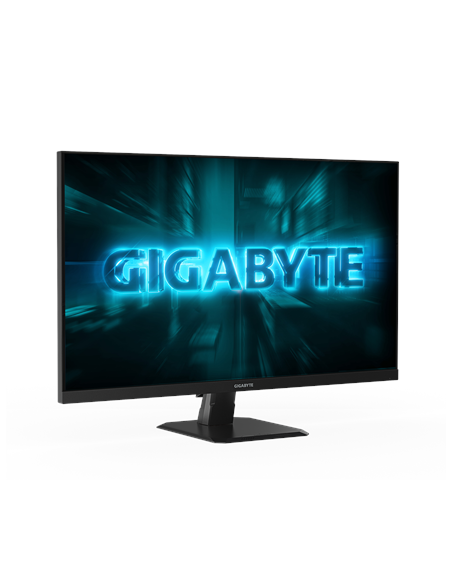 Gigabyte GS32QA 31,5" QHD 180Hz IPS žaidimų monitorius – vaizdas iš kairės pusės kampu