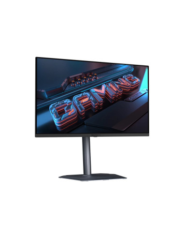 Gigabyte MO27Q2A 27" QD-OLED QHD 280Hz žaidimų monitorius – vaizdas iš dešinės pusės kampu