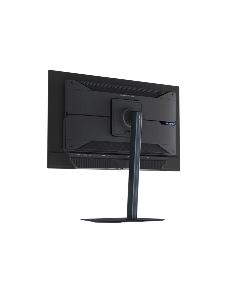 Gigabyte MO27Q2A 27" QD-OLED QHD 280Hz žaidimų monitorius – galinė pusė iš kito kampo, mažesnis