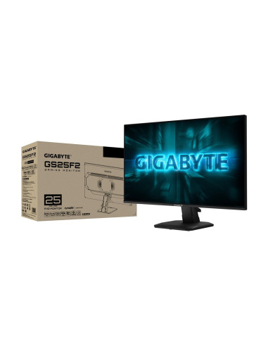Gigabyte GS25F2A 24,5" Full HD 240Hz IPS žaidimų monitorius – pakuotė