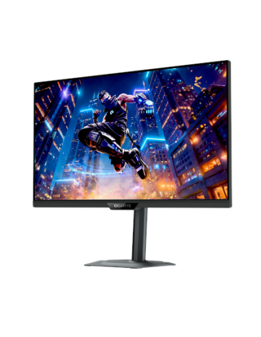 Gigabyte M27Q2 27" QHD 200Hz IPS žaidimų monitorius – vaizdas iš priekio kampu