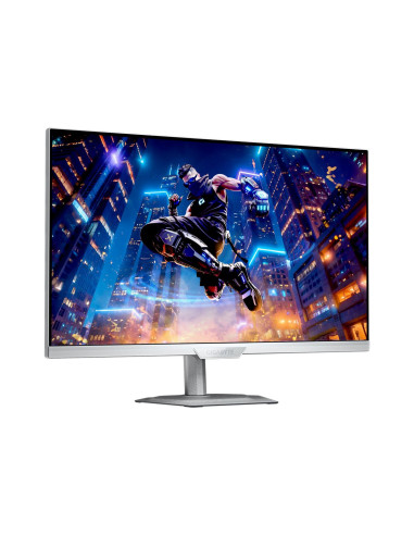 Gigabyte M27UP ICE 27" 4K UHD 160Hz IPS žaidimų monitorius – vaizdas iš priekio kampu