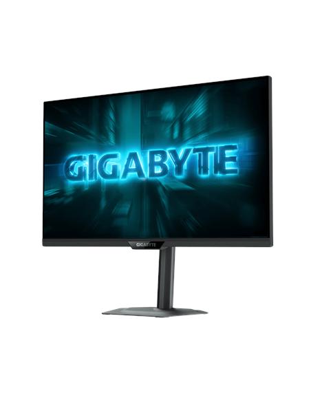 Gigabyte G27Q20 27" QHD 200Hz žaidimų monitorius – vaizdas iš kairės kampu