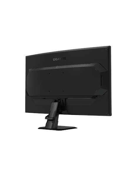 Gigabyte GS27FCA 27" FHD 200Hz VA lenktas žaidimų monitorius – vaizdas iš galo kampu
