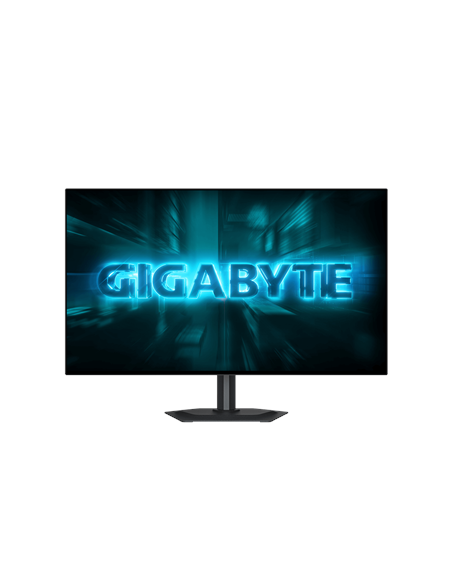 Gigabyte GO27Q24G 27" WOLED QHD 240Hz žaidimų monitorius – vaizdas kampu iš priekio