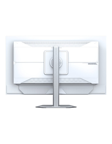 Gigabyte MO27Q2A ICE 27" QD-OLED QHD 280Hz monitorius – galinė pusė ir reguliuojamas stovas