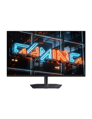 Gigabyte MO32U24 31,5" QD-OLED 4K 240Hz žaidimų monitorius – vaizdas iš priekio