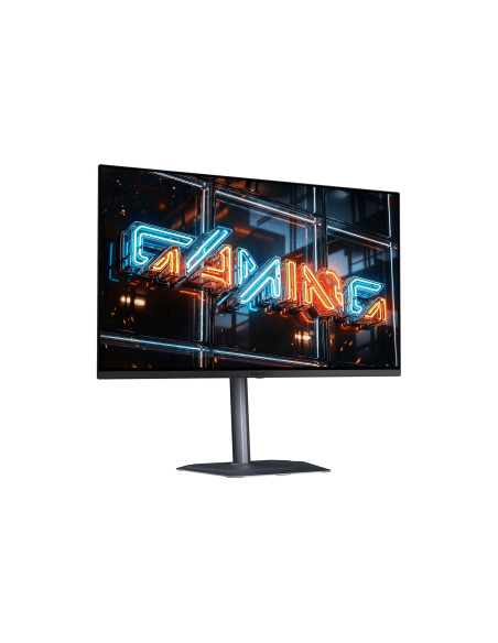 Gigabyte MO32U24 31,5" QD-OLED 4K 240Hz žaidimų monitorius – vaizdas kampu iš kitos pusės