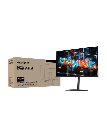 Gigabyte MO32U24 31,5" QD-OLED 4K 240Hz žaidimų monitorius – su pakuote