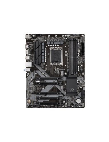 Gigabyte B760 DS3H DDR4 LGA1700 ATX pagrindinė plokštė – vaizdas iš viršaus