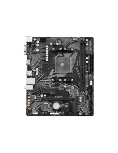 Gigabyte A520M K V2 AM4 Micro-ATX pagrindinė plokštė – vaizdas iš viršaus