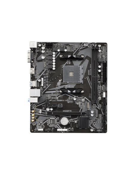 Gigabyte A520M K V2 AM4 Micro-ATX pagrindinė plokštė – vaizdas iš viršaus