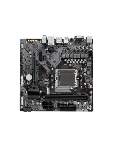 Gigabyte A620M S2H AM5 Micro-ATX pagrindinė plokštė – vaizdas iš viršaus, mažesnis