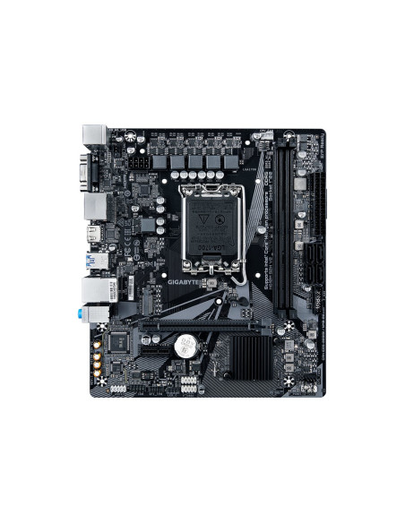 Gigabyte H610M S2H V2 DDR5 LGA1700 Micro-ATX pagrindinė plokštė – bendras vaizdas