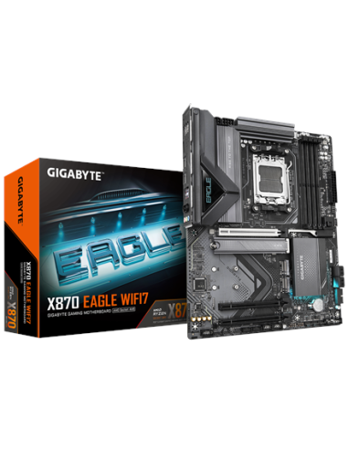 Gigabyte X870 EAGLE WIFI7 AM5 ATX pagrindinė plokštė – su pakuote