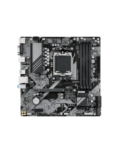 Gigabyte A620M DS3H AM5 Micro-ATX pagrindinė plokštė – vaizdas iš viršaus